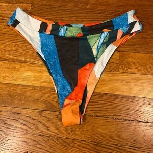 Colorful Abstract Bikini Bottom